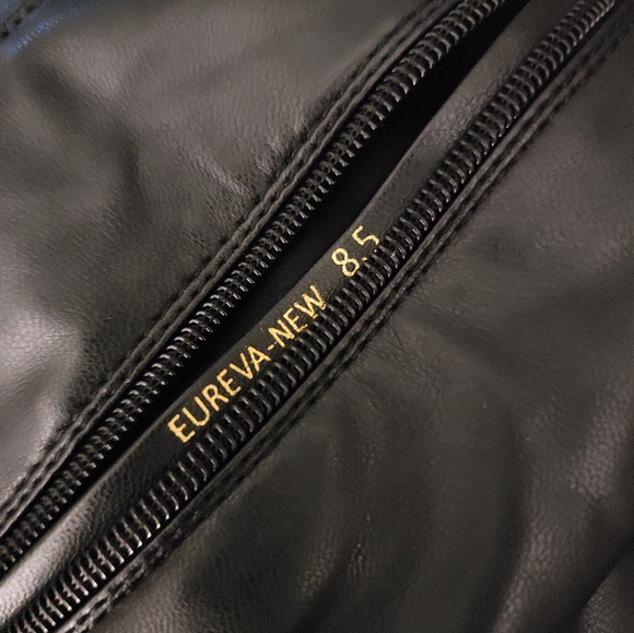 Azalea Wang combat over the knee Eureva boots NEW - Picture 2 of 11